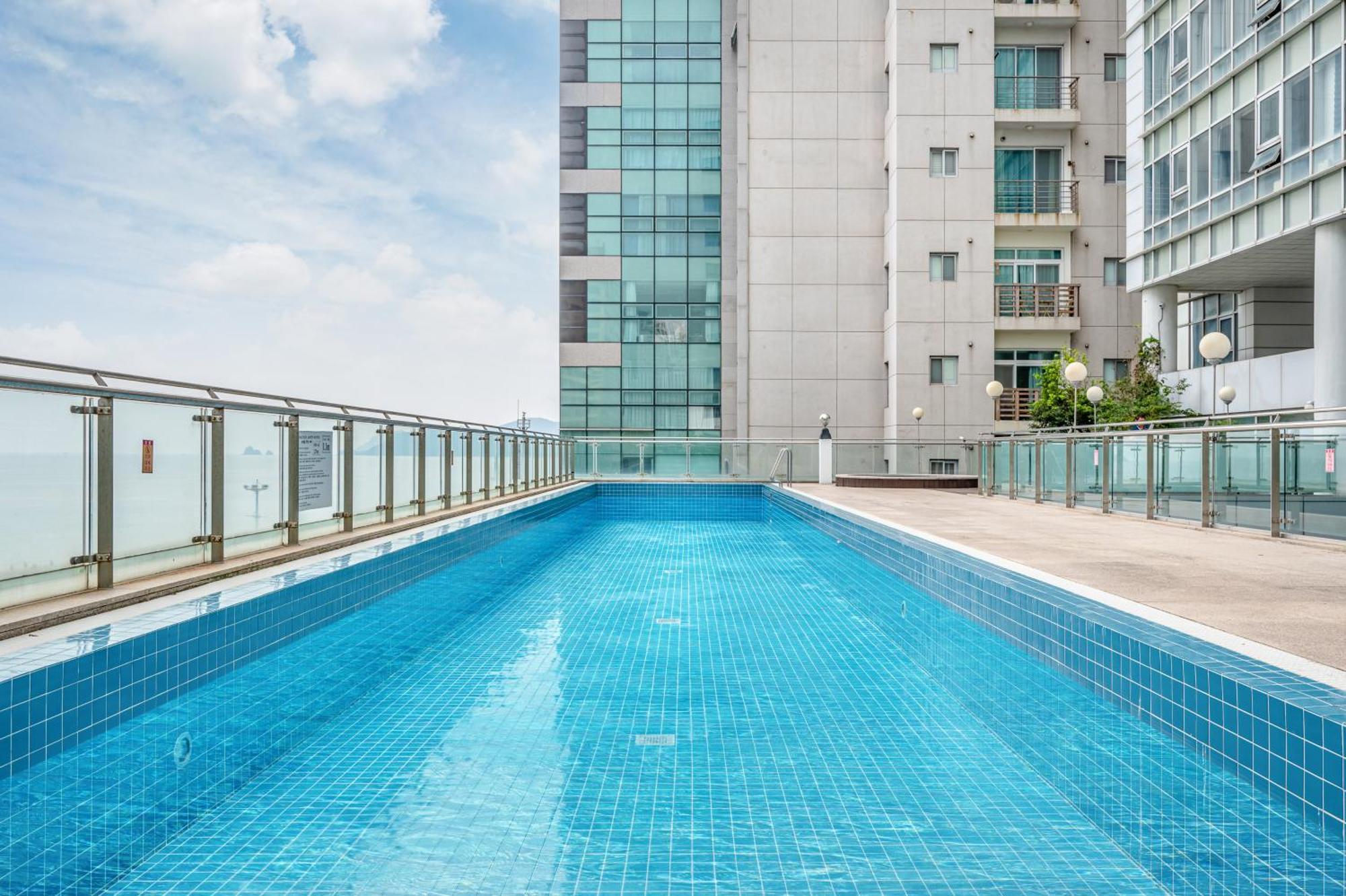 แฮอุนแด ซีคลาวด์ โฮเทล เรสซิเดนซ์ Hotel ปูซาน ภายนอก รูปภาพ