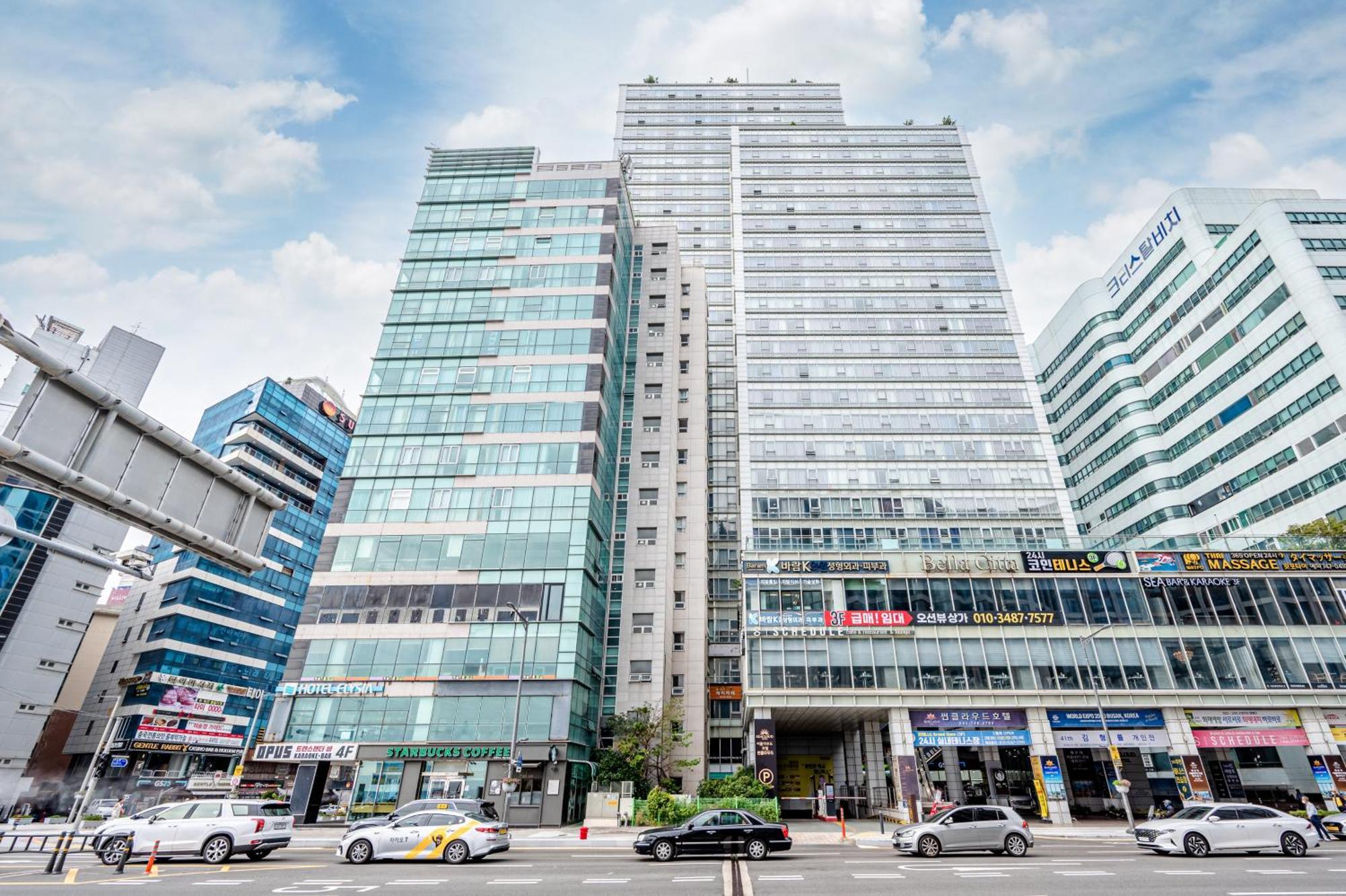 แฮอุนแด ซีคลาวด์ โฮเทล เรสซิเดนซ์ Hotel ปูซาน ภายนอก รูปภาพ